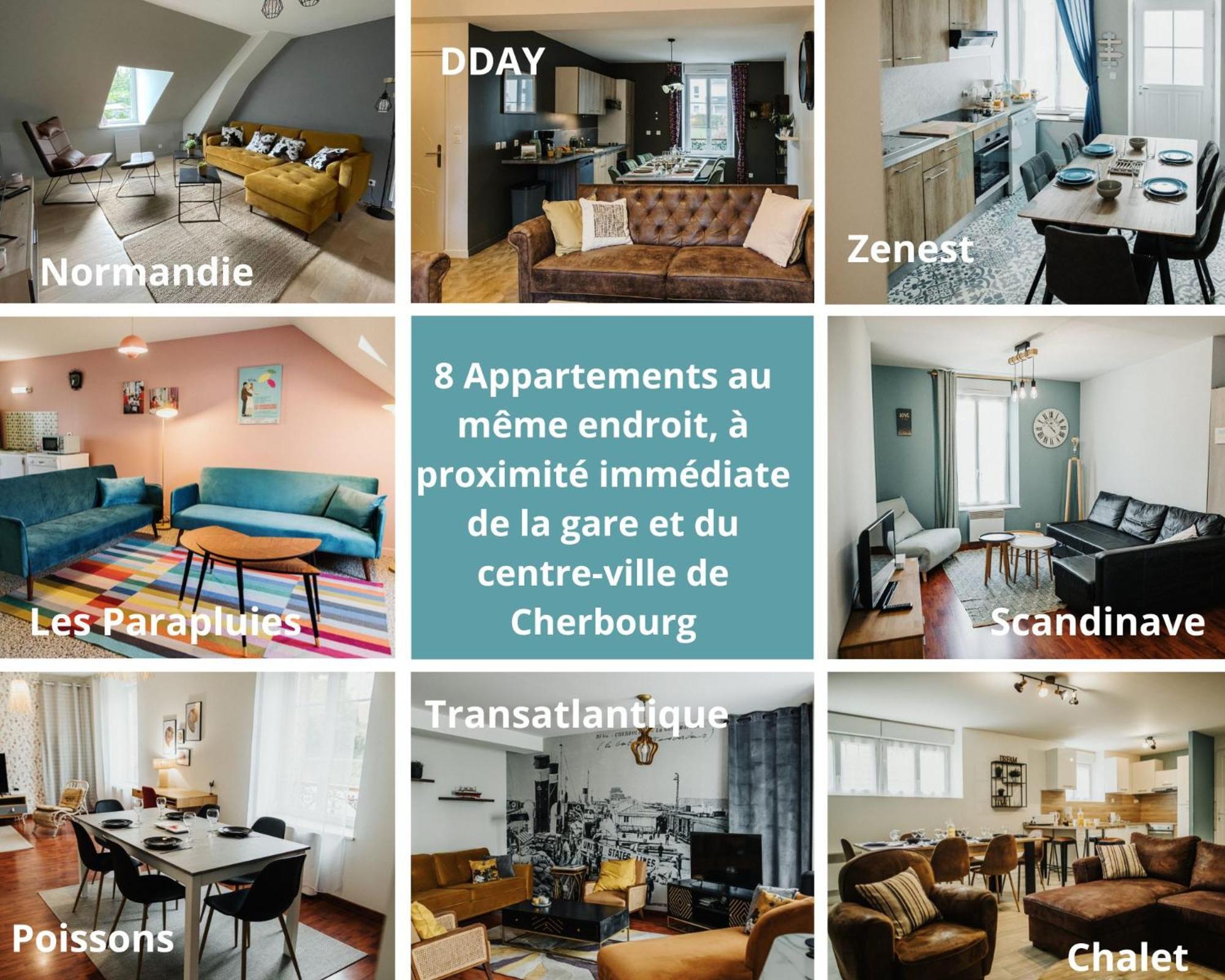 Appartements Cherbourg מראה חיצוני תמונה
